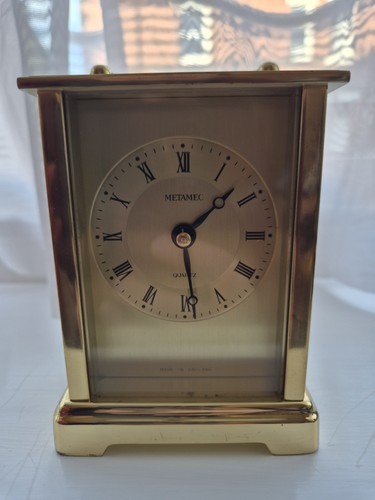 Metamec brass quartz mantel - metamec,