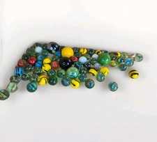 Joblot Of Marbles Varous Sizes