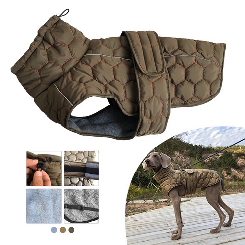 Dog jacket reflective warm - jacket,