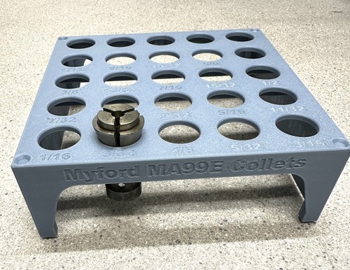Imperial collet rack - rack/, tray