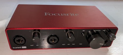 Focusrite scarlett 4i4 usb - scarlett-4i4-3g,