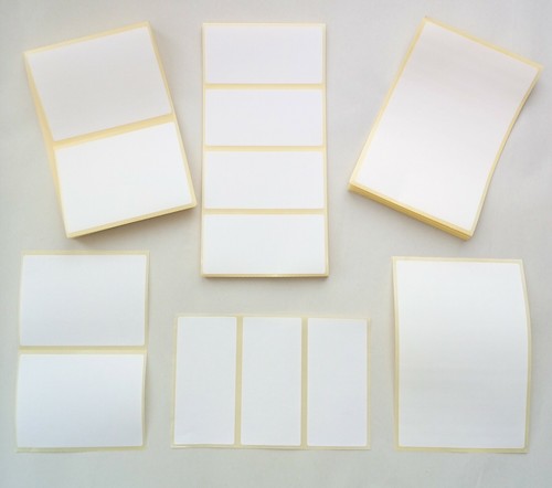 Plain white sticky self - plain,
