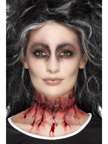 Latex stitched scar prosthetic - latex,