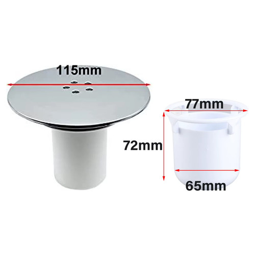 Shower drain cover tray waste - drain,