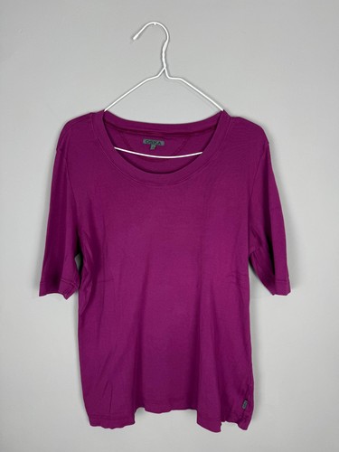 Oska cotton shirt pink - cotton, t-shirt