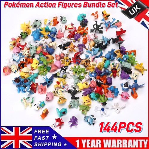 144pc pokémon action - pokémon,