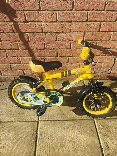 Digger 12in kids bike - 12in,