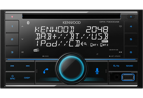 Kenwood dpx 7300dab 2din - kenwood, dpx-7300dab