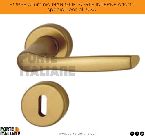 Hoppe aluminium handles - aluminium,