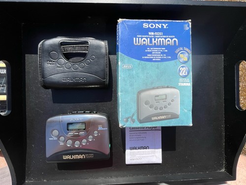 Vintage sony fx251 radio - vintage,