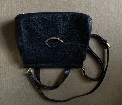 Lulu guinness lips navy - lips, pebble