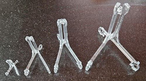 Rigid plate display stand - plate,