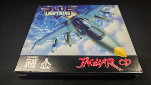 Blue lightning atari jaguar - lightning, cd