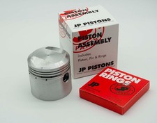 BSA B33 B34 M33 Goldstar PISTON KIT 7.5-1, Long rod 1947-52, STD,.040" or 060"