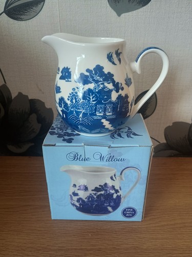 Blue willow jug leonardo - blue, jug-