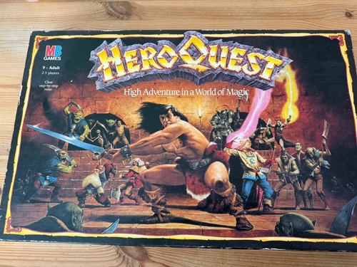 Hero quest board game - hero,