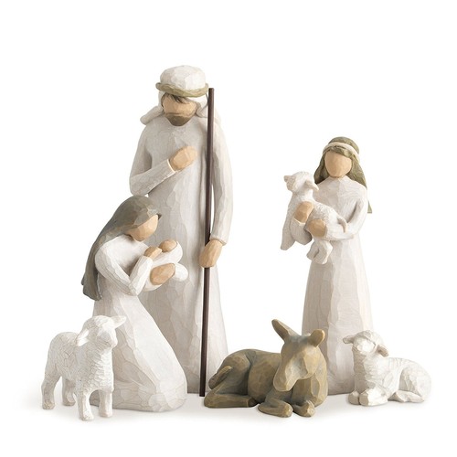 Willow tree nativity scene - willow,