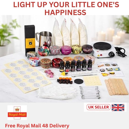 126 piece diy - candle, making