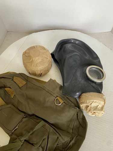 Rubber gas mask hood - mask,