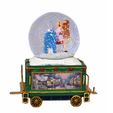 Thomas Kinkade Wonderland Express Miniature Snow Globe: Letters to Santa #10