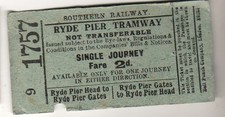 Railway ticket Southern Rly