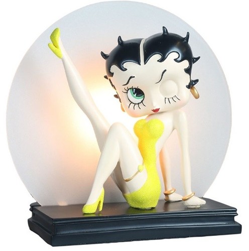Betty boop leg yellow dress - betty,