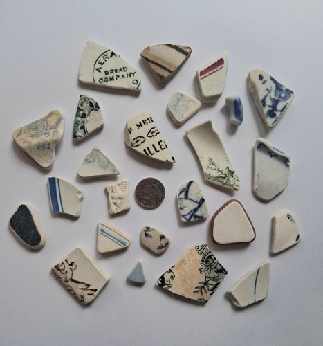 Sea pottery pieces ideal for - pieces,