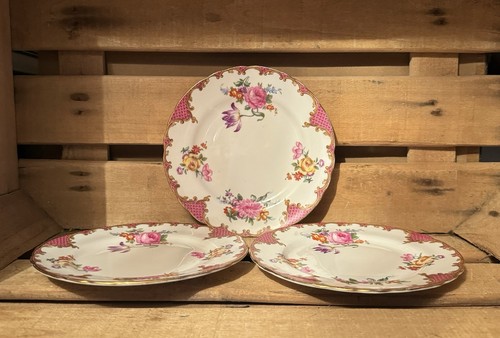 Aynsley pink flowers - x,