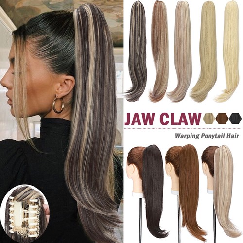 Hair ponytail clip - ponytail, in