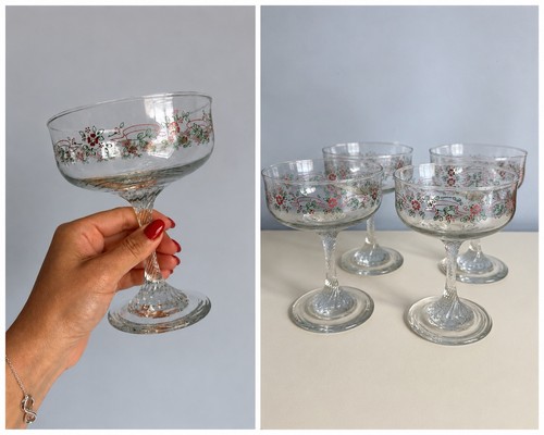 Vintage floral champagne - vintage,