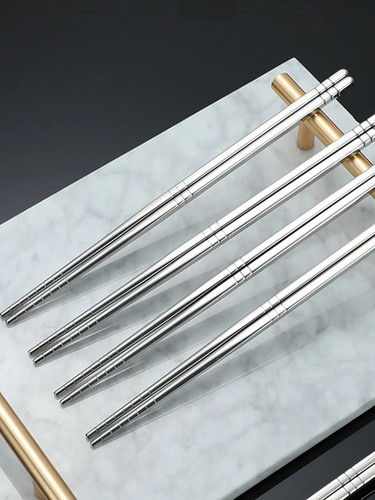 Stainless steel chopsticks - stainless,