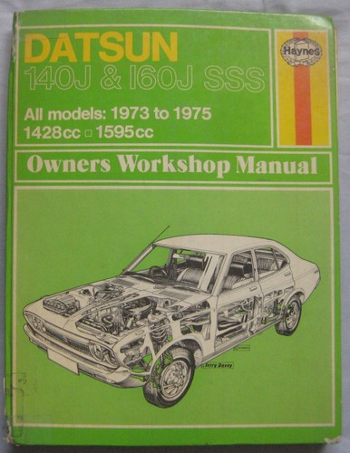 Datsun 140j 160j sss - &, 1973