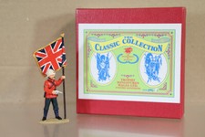 TROPHY MINIATURES DE4 EGYPT & SUDAN WAR SCOTS GUARDS SERGEANT & KING'S COLOUR pj