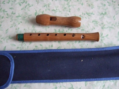 Wooden fehr soprano recorder - wooden,