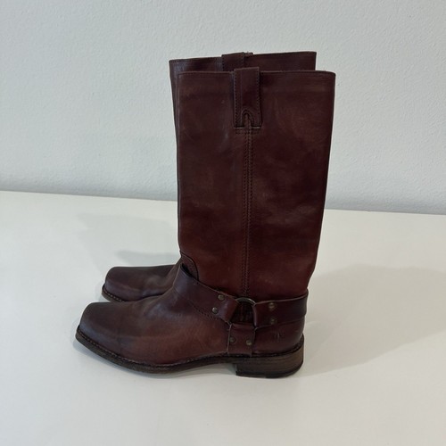 Frye harness leather boots - frye,