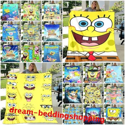 Spongebob fleece blanket - spongebob,