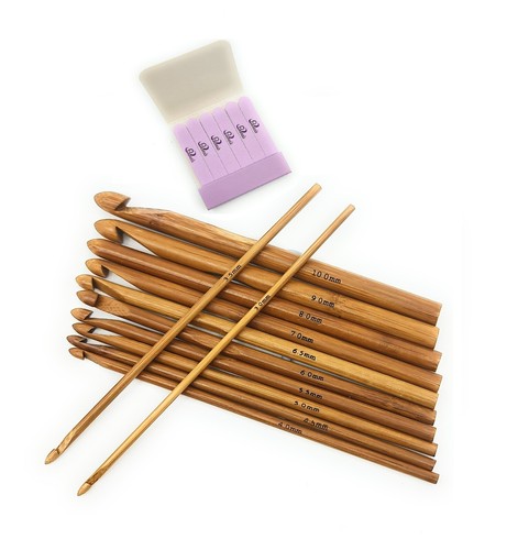 Bamboo crochet hooks - bamboo, needles