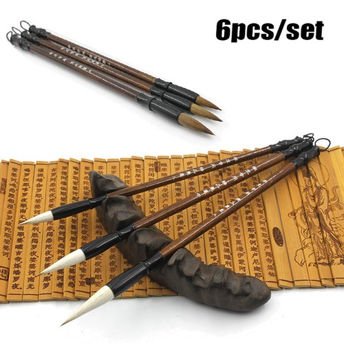 6pcs set bamboo traditional - 6pcs/set,