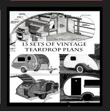 13 sets of vintage Teardrop