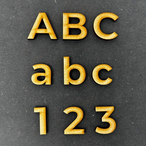 Wooden mdf craft - wooden, letters