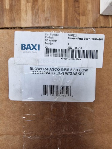 Andrews 7697572 blower - 7697572,