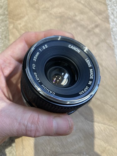 Canon 35mm chrome nose - f3.5,