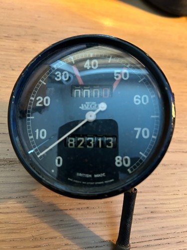 Jaeger speedometer vintage car
