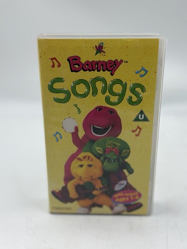 Barney songs vhs 1995 polygram - vhs,