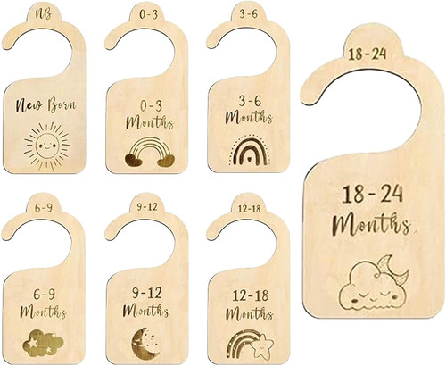 7pcs baby wardrobe - wardrobe, dividers