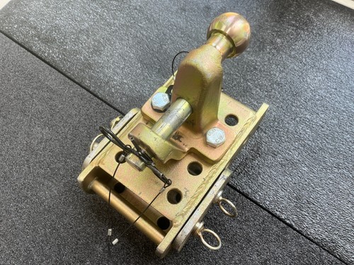 Adjustable tow hitch drop - adjustable,