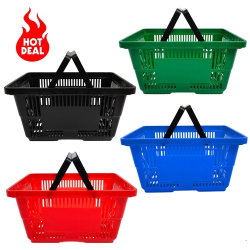 New plastic shopping basket - new,