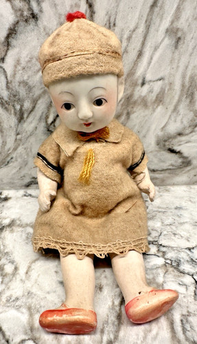 Antique japanese sakura - antique, bisque