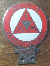 IAM BADGE. Vintage Institute