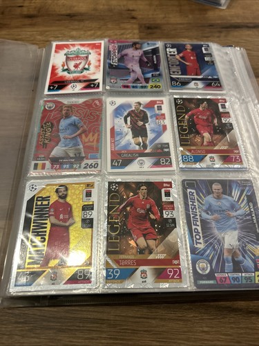 Match attax binder with 314 - match,